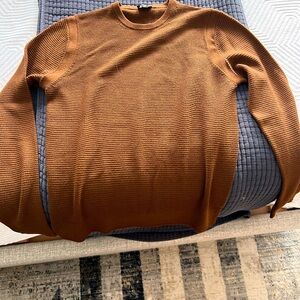 Todd Snyder Men’s Merino Wool sweater in toasted coconut (never worn) (S)